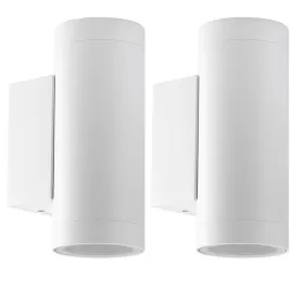 klighten-zewnetrzna-lampa-scienna-gu10-ip65-biala-bez-zarowki-2-sztuki