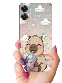 etui-case-do-realme-note-60-kapibara-kapibary-gryzonie