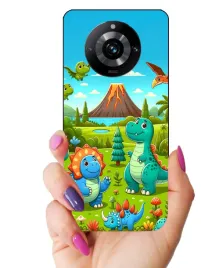 etui-case-do-realme-11-pro-pro-5g-liski-dinozaury-zolwie