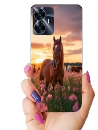 etui-case-do-realme-c55-konie-koniki-horse