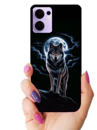 etui-case-do-oppo-reno13-f-wilki-wolf-misie