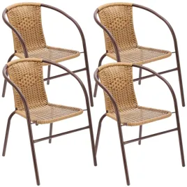 krzesla-ogrodowe-na-taras-balkon-ogrod-zestaw-4-szt-z-technorattanu-brazowe