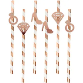 slomki-wieczor-panienski-mix-rose-gold-metalik-195-cm-6-szt