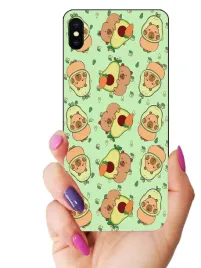 etui-case-do-apple-iphone-x-xs-kapibara-kapibary-gryzonie