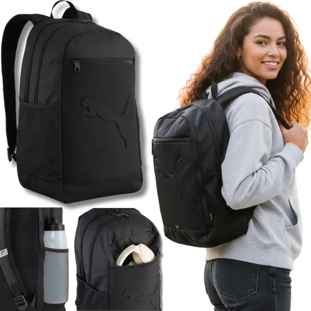PLECAK SPORTOWY PUMA 28L DUŻY Szkolny Młodzieżowy Wodoodporny 091153 01