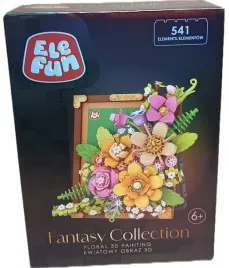 elefun-klocki-541-elementow-fantasy-collection-kwiatowy-obraz-3d