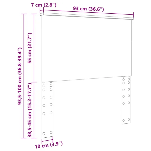 zaglowek-czarny-dab-100-cm-drewno-inzynieryjne-stan-nowy-wysokosc-mebla-100-cm