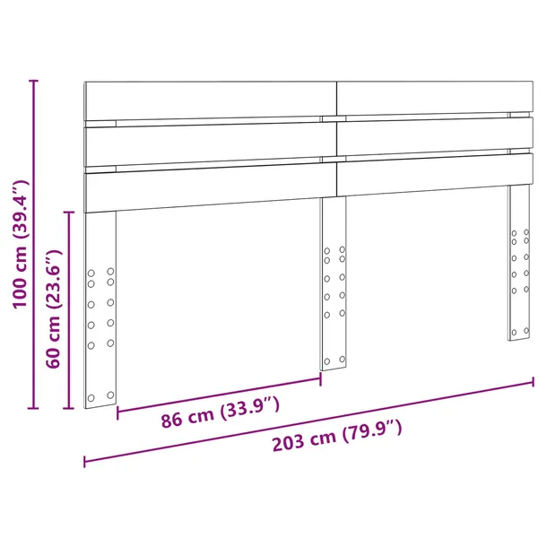 zaglowek-czarny-dab-material-drewnopochodny-stan-nowy-wysokosc-mebla-100-cm