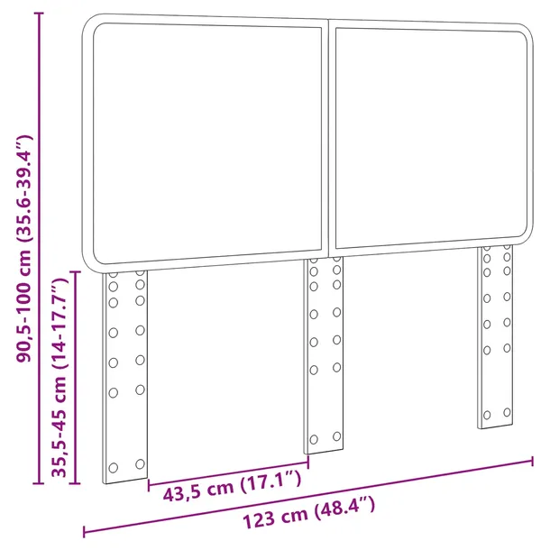 zaglowek-dab-sonoma-material-drewnopochodny-stan-nowy-wysokosc-mebla-100-cm