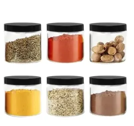 6x-sloik-pojemnik-na-zywnosc-produkty-sypkie-czarny-produkt-polski-200-ml
