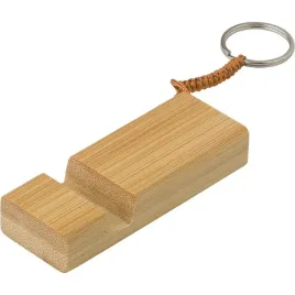 bambusowy-brelok-do-kluczy-stojak-na-telefon-brazowy