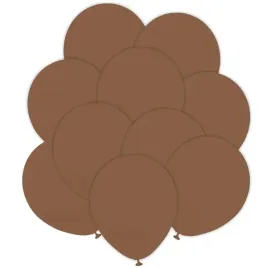 balony-beauty-and-charm-pastelowe-brazowy-godan-12-10-szt