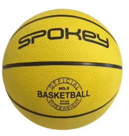 pilka-koszowa-do-kosza-koszykowki-spokey-5-zolta
