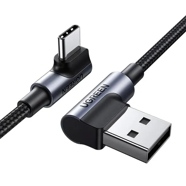 kabel-usb-do-usb-c-katowy-ugreen-us176-3a-1m-czarny-stan-nowy
