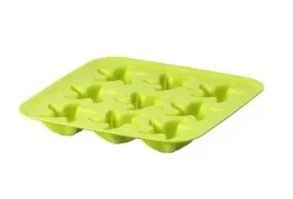 tacka-na-kostki-lodu-ikea-plastis-taca-zielona-gwiazda-silikonowa