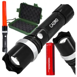 latarka-led-taktyczna-akumulatorowa-ladowana-usb-turystyczna-2-ladowarki