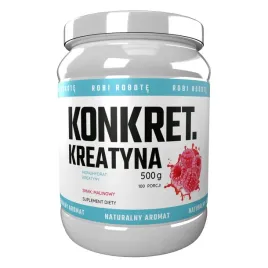 konkret-kreatyna-500g-monohydrat-malinowy