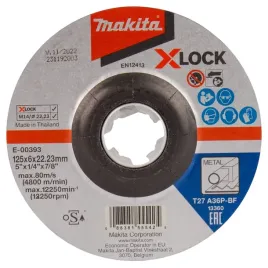 makita-tarcza-szlifierska-do-metalu-125x6mm-x-lock