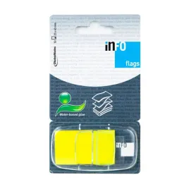 Zdjęcie produktu 24 x Zakładka samoprzylepna w podajniku 25x43mm/50 kartek, żółta
