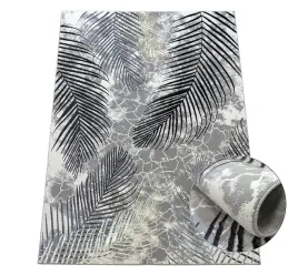 nowoczesny-modny-dywan-szary-160x220-w-stylu-glamour-liscie-palmy