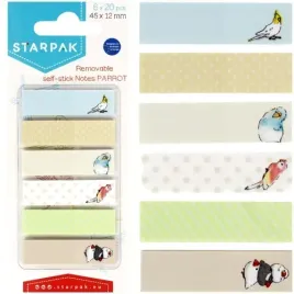 zakladki-indeksujace-karteczki-pastelowe-papugi-45x12mm-6x20-sztuk-starpak