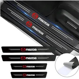naklejki-nakladki-ochronne-folia-laminat-na-progi-4-sztuki-mazda-carbon