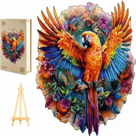 puzzle-drewniane-papuga-duze-300-elementow-papuga-w-drewnianym-pudelku