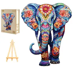 puzzle-drewniane-dla-doroslych-duze-210-elementow-slon-w-drewnianym-pudelku