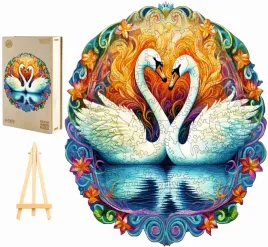 puzzle-drewniane-duze-300-elementow-lebedzie-para-w-drewnianym-pudelku