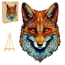 puzzle-drewniane-lis-duze-300-elementow-kolorowy-lis-w-drewnianym-pudelku