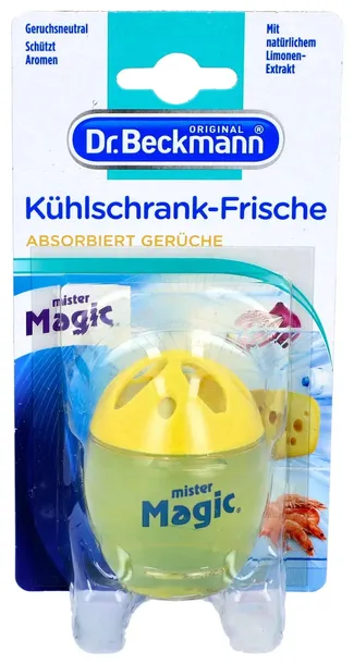 Odświeżacz do lodówki pochłaniacz zapachów cytrynowy Dr. Beckmann 40g DE