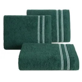 recznik-frotte-z-welurowa-bordiura-ally-50x90-zielony