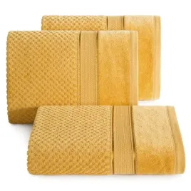 recznik-welurowy-struktura-frotte-jessi-90x150-musztardowy