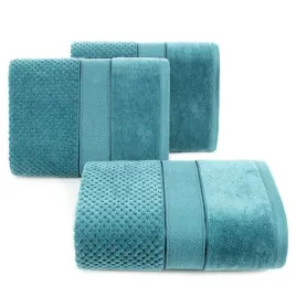 recznik-welurowy-struktura-frotte-jessi-90x150-turkusowy