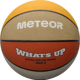 pilka-do-koszykowki-koszykowa-meteor-what-s-up-pomaranczowo-bezowa-1-rozm-6