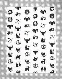 scierka-kuchenna-bawelniana-50x64-grecja-zodiak-szary