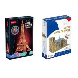zestaw-2-sztuki-wieza-eiffla-led-katedra-notre-dame-cubic-fun