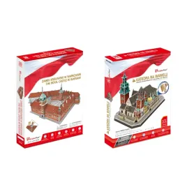 cubic-fun-zestaw-2x-puzzle-3d-wawel-zamek-krolewski-warszawa-hit-prezent