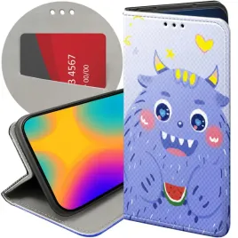 etui-z-klapka-do-xiaomi-redmi-note-9t-wzory-potwory-potwor-monster-futeral