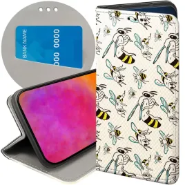 etui-z-klapka-do-xiaomi-redmi-note-9t-wzory-owady-motyle-pszczolki-futeral