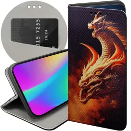 etui-z-klapka-do-xiaomi-redmi-note-9t-wzory-smoki-dragon-taniec-smokow