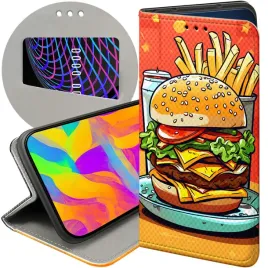 etui-do-xiaomi-redmi-note-9t-wzory-hamburger-burgery-fast-food-jedzenie