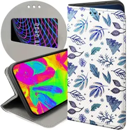 etui-z-klapka-do-xiaomi-redmi-note-9t-wzory-zima-snieg-sniezynki-winter
