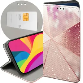 etui-z-klapka-do-xiaomi-redmi-note-9t-wzory-rozowe-zloto-roz-futeral-case