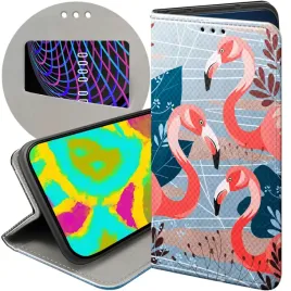 etui-z-klapka-do-xiaomi-redmi-note-9t-wzory-flaming-flamingi-ptaki-case