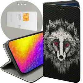 etui-z-klapka-do-xiaomi-redmi-note-9t-wzory-wilk-wilkolak-wolf-wilczyca