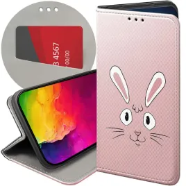 etui-z-klapka-do-xiaomi-redmi-note-9t-wzory-krolik-zajac-bunny-futeral