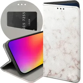 etui-z-klapka-do-xiaomi-redmi-note-9t-wzory-biale-kamien-ksztalty-futeral