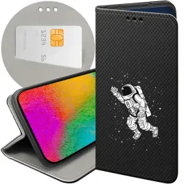 etui-z-klapka-do-xiaomi-redmi-note-9t-wzory-astronauta-kosmonauta-rakieta