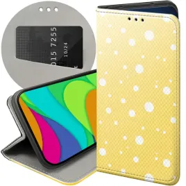 etui-z-klapka-do-xiaomi-redmi-note-9t-wzory-kropki-grochy-bokeh-dots-case